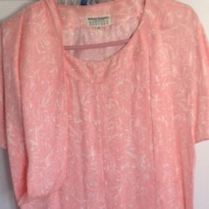 Barney's NY silk dress with matching scarf or belt